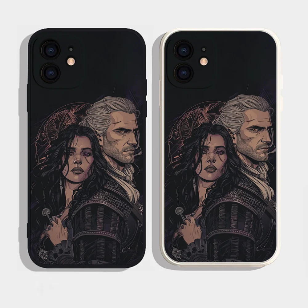 Epc Game T-The Witcher 3 Phone Case Silicone Soft For IPhone 16 15 14 13 12 11 Plus Pro Max Plus