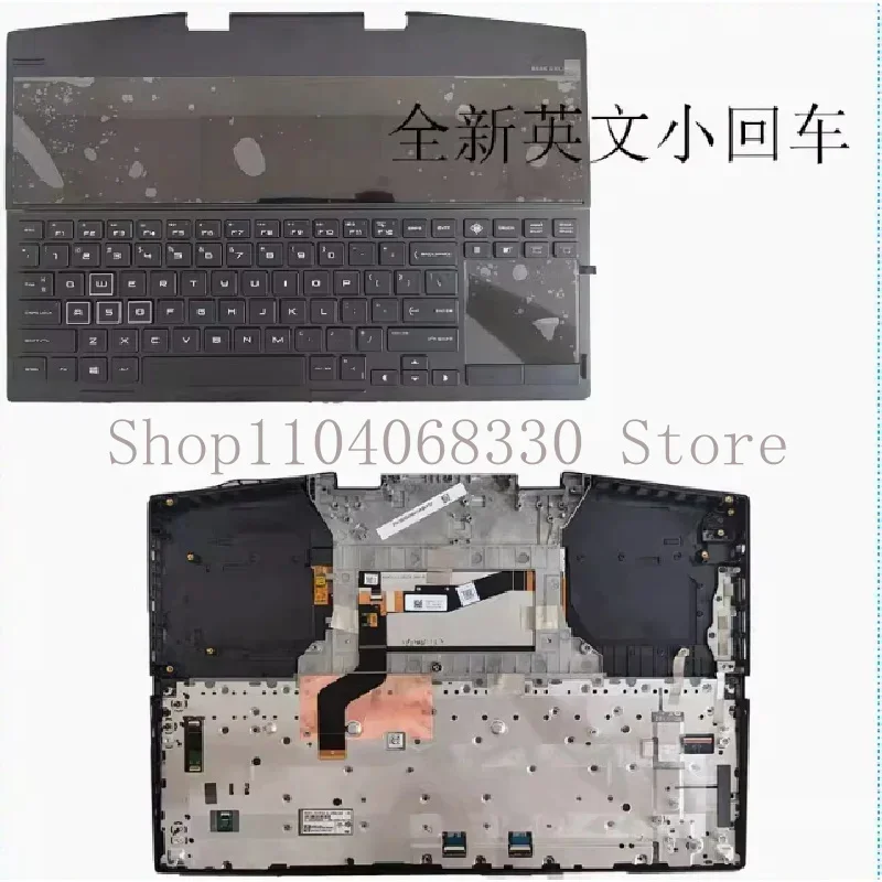 New US layout laptop keyboard for HP Omen X x2s 15-dg 15-dg000 TPN-Q215 backlit L52964-001