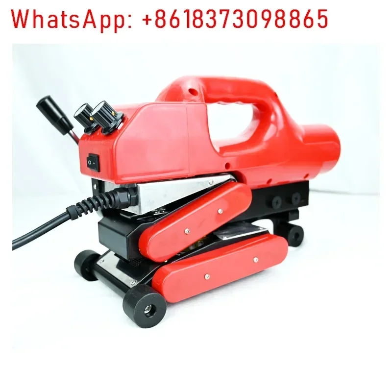 Geomembraan Lasmachine Hete Wedge Lasser HDPE Vel Plastic Vijver Liner Lasser PVC Repareren Lasmachine