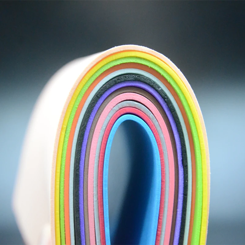 CONTEMPLATOR 2sheets/pack 2mm Thickness Fly Tying Floating Foam 12colors EVA Square Paper Fly Fishing Materials For Grass Hopper