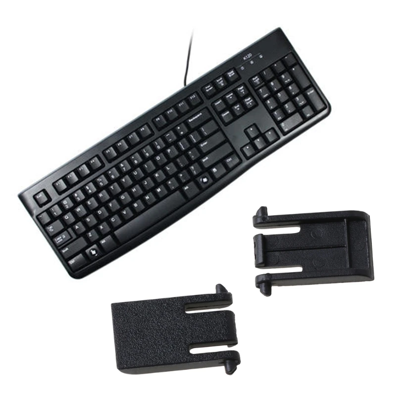 2 Pieces Replacement Foot Stand Holder Legs for K120 Keyboards Accessories Replacement (Stands)