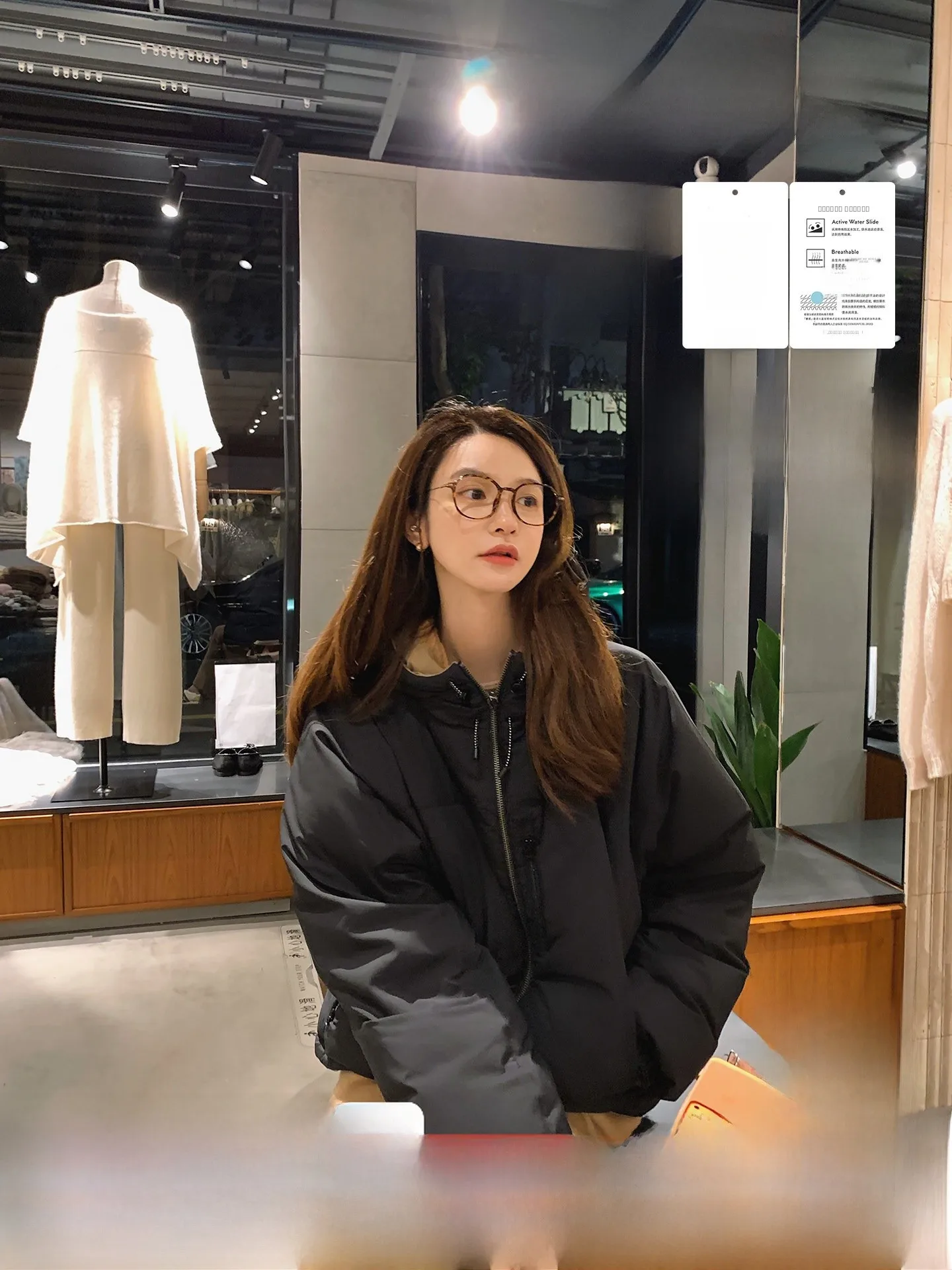 

Двусторонняя водонепроницаемая пуховая куртка с капюшоном Vever Zhang Da Liu, 90% белый гусиный пух, для активного отдыха, повседневная, свободного кроя