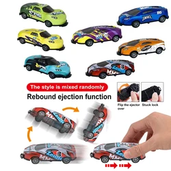 Children Stunt Toy Car Alloy Pull Back Car Ejection Jumping Stunt Car 360 Flip Dump Car Toy Children Birthday Gift