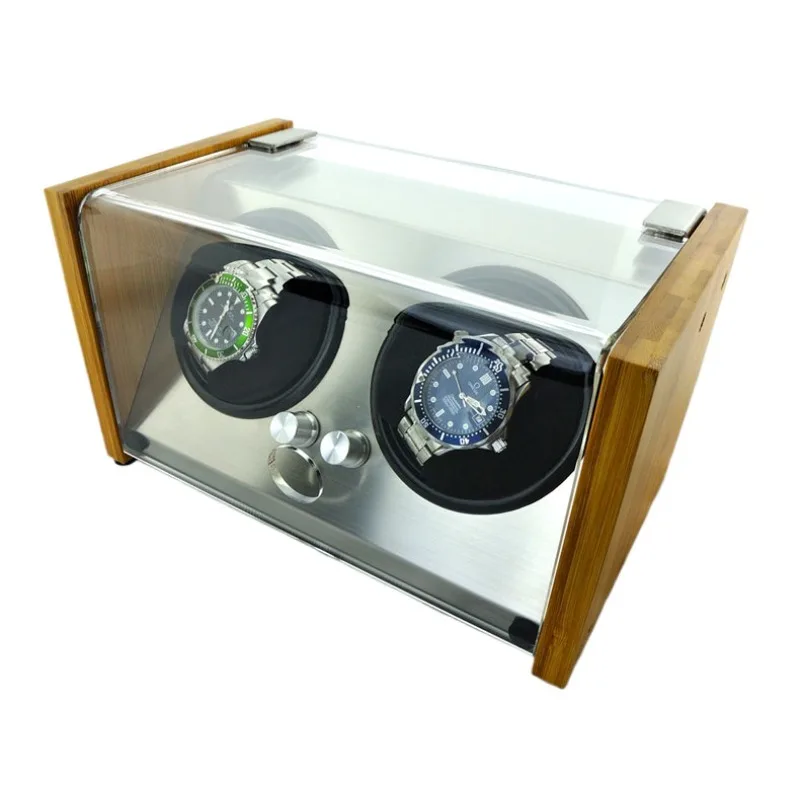 Automatic Watch Winder Movement Watches Winders Rotating Luxury Watches Winding Device Large Travel Wristwatch Winding Machine