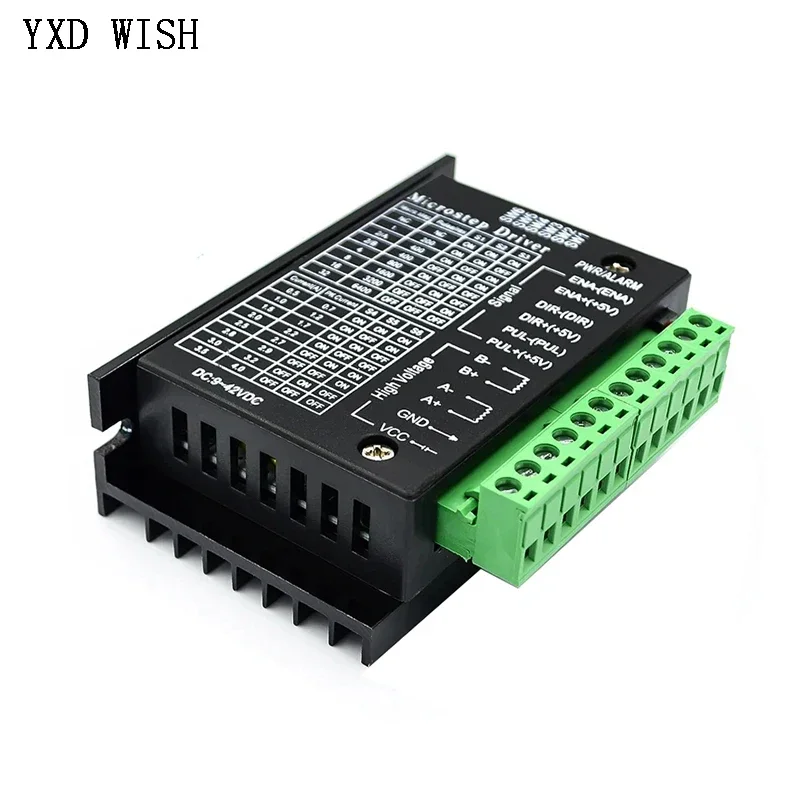 TB6600 Step Motor Driver Stepper 42/57/86 32 Segments Upgraded 4.0A 42VDC Motor CNC Router Step Motor Controller For 3D Printer