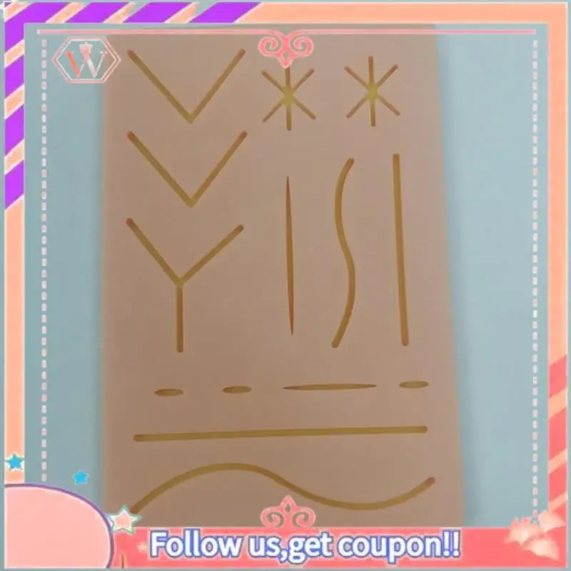 

Upgraded 3X New Skin Suture Training Kit Pad Suture Training Kit Suture Pad Trauma Accessories For Practice And Training Use