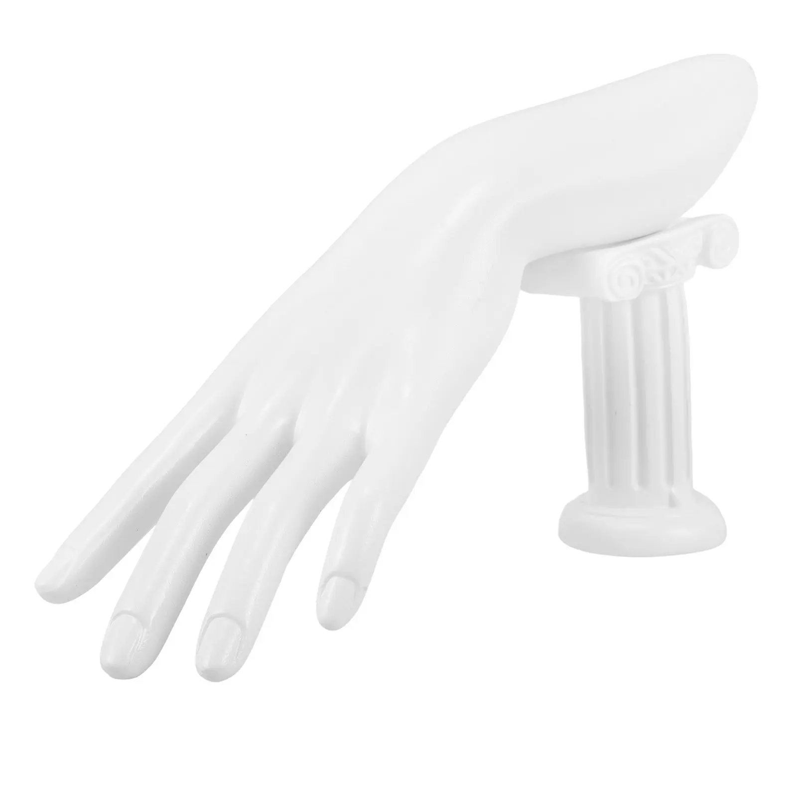 

Подставка для украшений в форме руки из смолы: держатель для колец, браслетов, ожерелий. Настольный дисплей для дома и магазина. Компактный и элегантный декор.