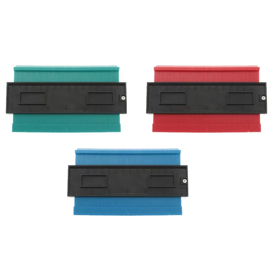 

Профильный копировальный шаблон: точный пластиковый измерительный прибор для копирования контуров и углов при столярных работах