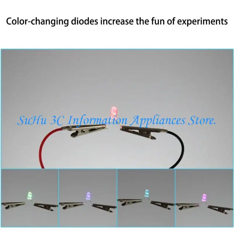 

J0MB Fruit Power Generation Experiment Hands on Assembly Toy Fruit Powered Science Experiment Set for Kid Teen 7 ＋