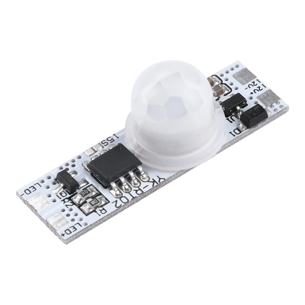 DC 12V 24V Ceiling PIR Motion Sensor Switch Module 3A IR Infrared Induction Body Sensor Detector Controller Switch