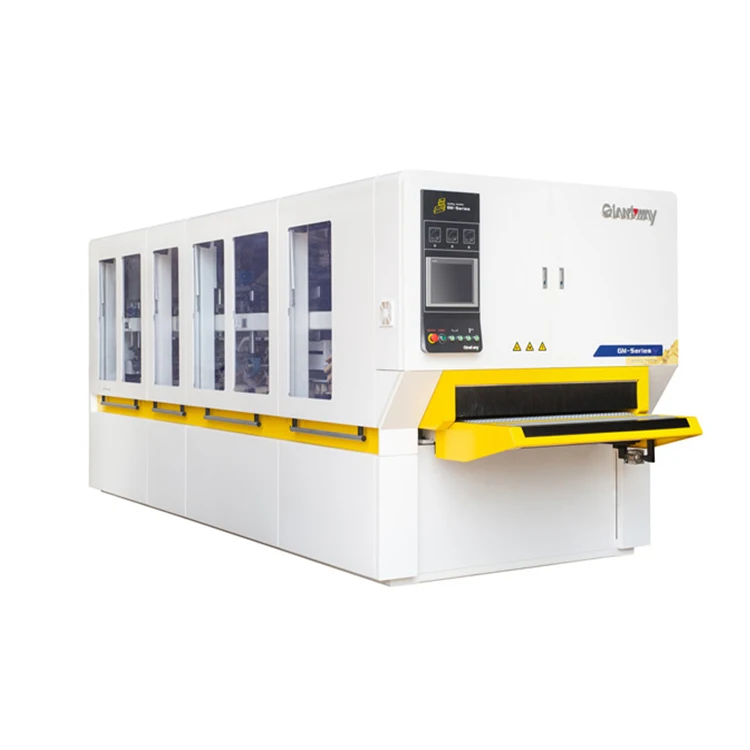 Factory Supply Two Heads Polishing Sand Belt Brush Polishing Machine