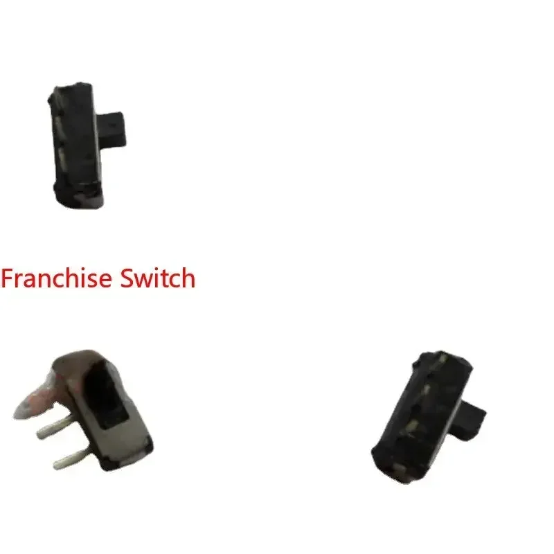 10PCS Toggle Switch MSK-12D19G2 Horizontal Side 3-pin 2-speed Sliding Microswitch 3P Three-pin  Handle Height 2MM