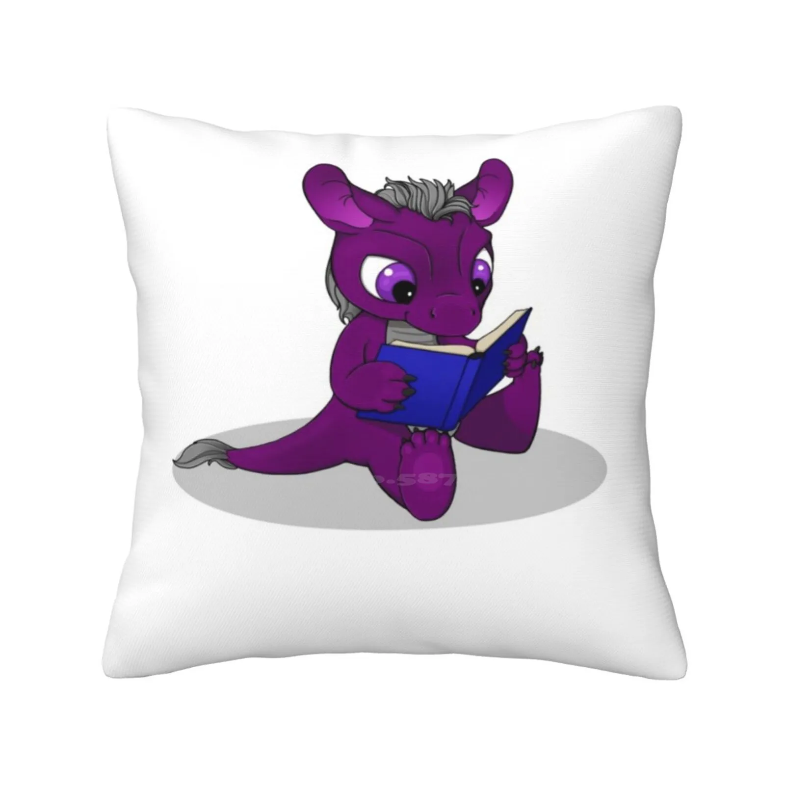 Perse Lectio , The Little Ace Dragon Soft Comfortable Pillowcase Dragon Lgbta Lgbtq Ace Asexual Reading