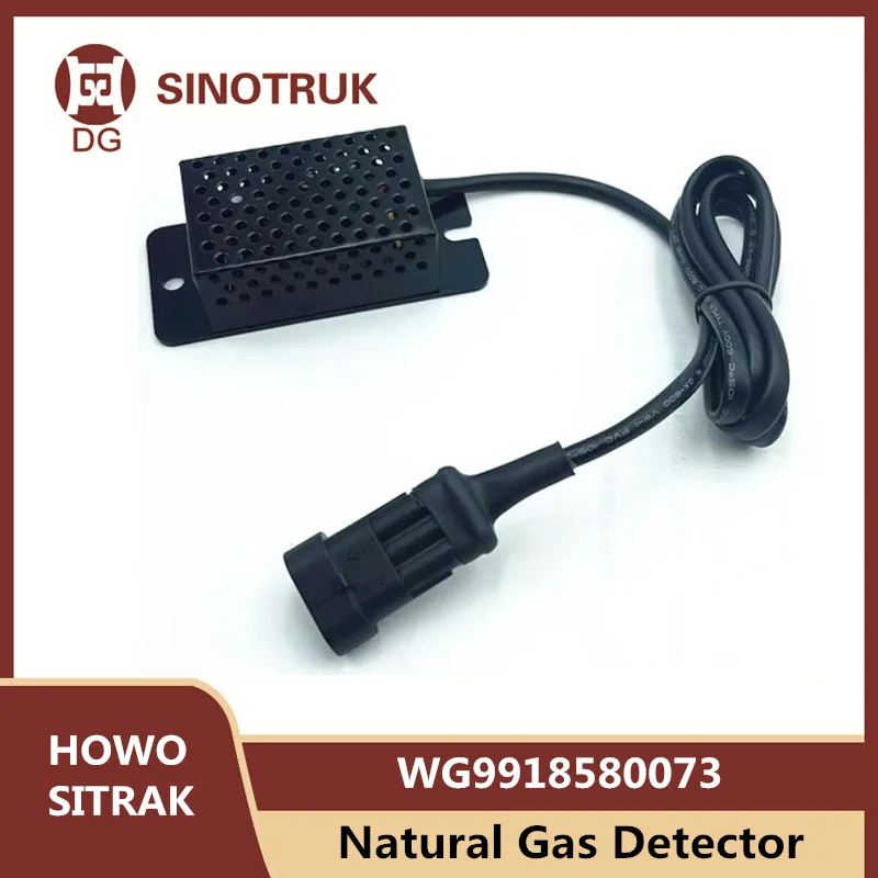 WG9918580073 Natural Gas Detector For SINTRUK HOWO TX T7H SITRAK C7H G7 Natural Gas Leakage Alarm Sensor Truck Parts