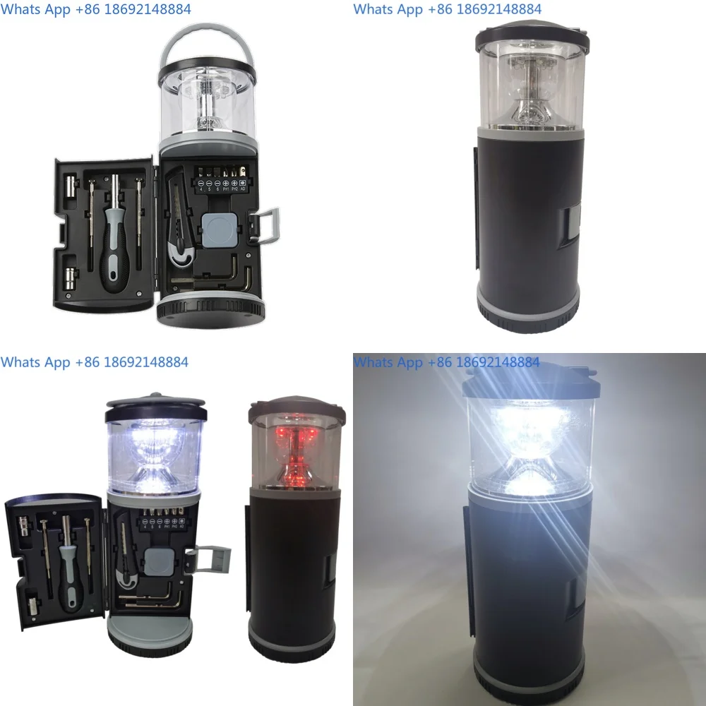 

Creative Outdoor Camping Lantern Tool Kit with Portable Lamp and Hardware Set