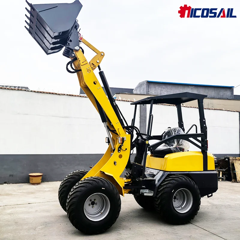 

Customized Closed Cab Telescopic Boom Wheel Loader Telehandler Handler Truck Front End Loader