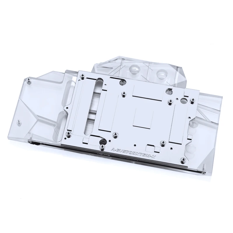 Bykski A-GV5700XTGM-X, Full Coverage AMD GPU Water Block For GIGABYTE Radeon RX5700XT GAMING OC 8G Card,VGA Cooler Support SYNC