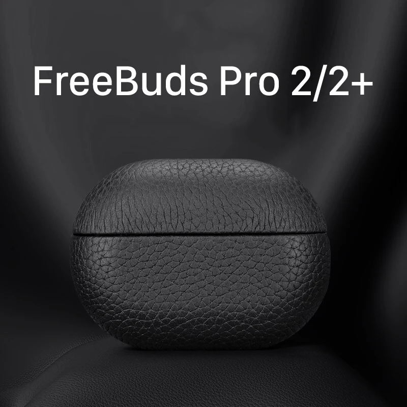 Kopfhörer hülle für Huawei Freebuds Pro 2 Geniun Pu Ledertasche stoß feste Kopfhörer tasche für Freebuds Pro2 Hülle Funda Abdeckung