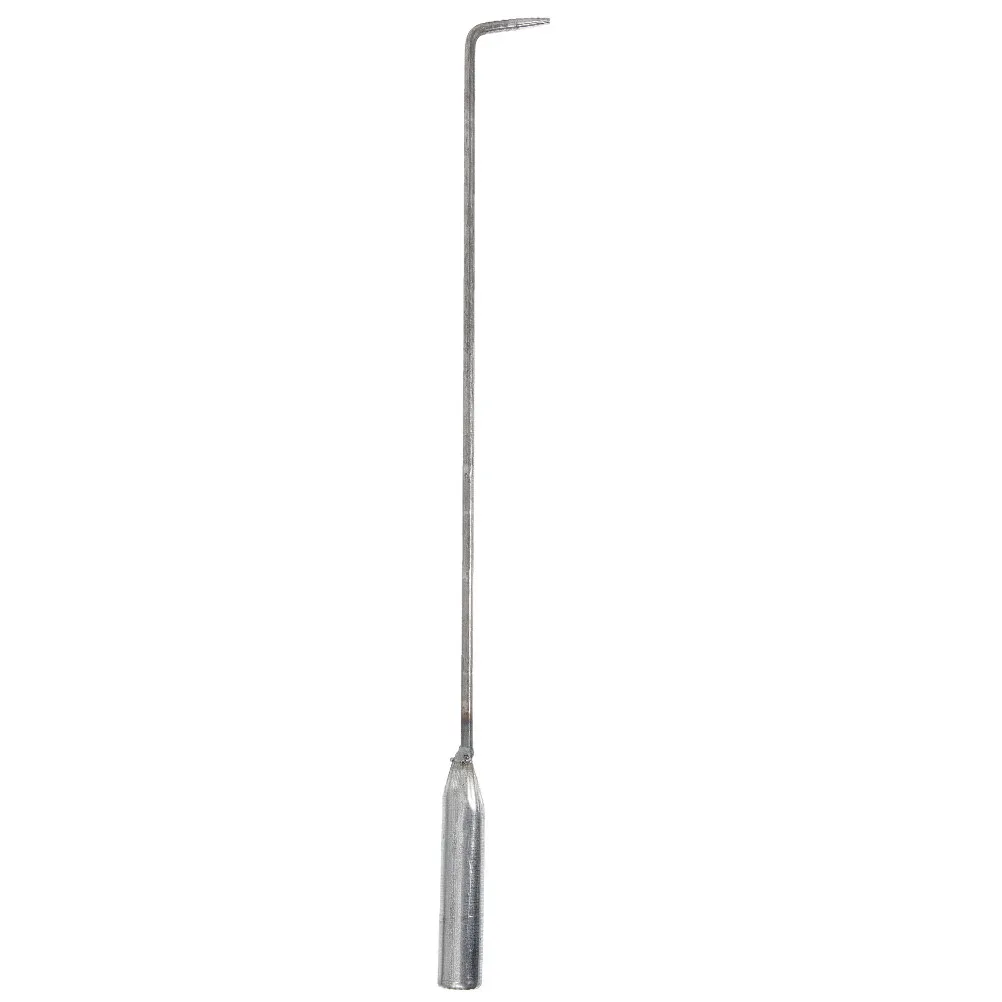 

Fire Pits Poker Stick Steel Heavy Duty Long Fireplace Tongs for Outdoor Fire Pits Patio 53Cm Fireplace Tongs Camping Briquette