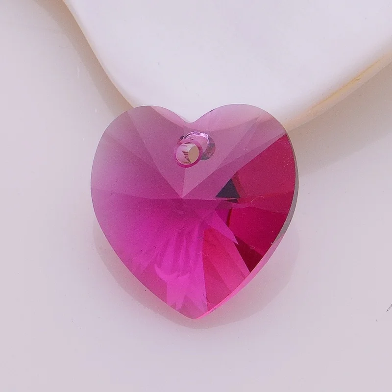 (1 piece) 6228 XILION Heart pendant beads Crystal from Austria for DIY jewelry making