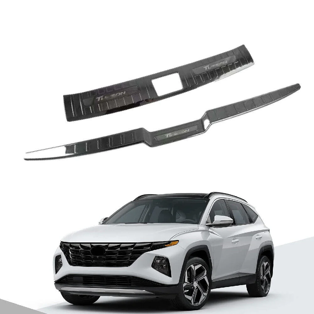 

2Pcs Fits for Hyundai New Tucson NX4 2022 Rear Bumper Molding Trim Protector