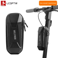 WILD MAN Bag Handlebar Panniers EVA Hard Shell Front Electric Scooter for Xiaomi M365 Pro Mi3 Mi4 Rainproof Folding Storage Bag