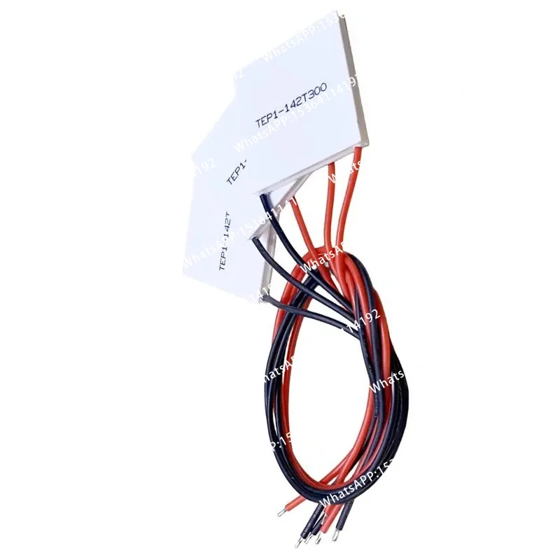 2/5PCS  Thermoelectric Generator TEP1-142T300 300 Degree Temperature Resistance 40*40 Generating Thermoelectric Sheet