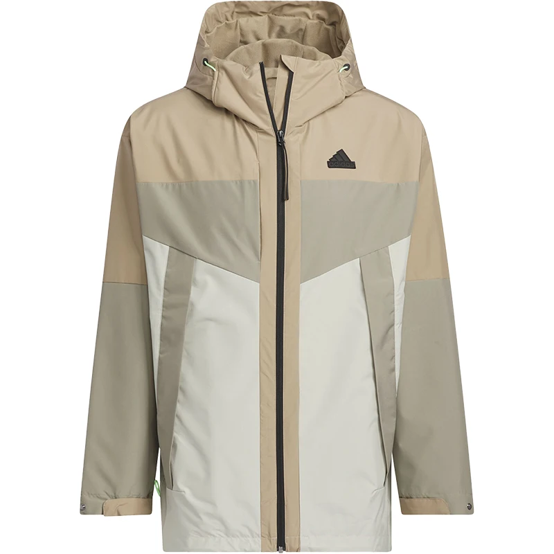 سترة رياضية كاجوال بقلنسوة منسوجة أصلية جديدة للرجال من أديداس JE8578 #5