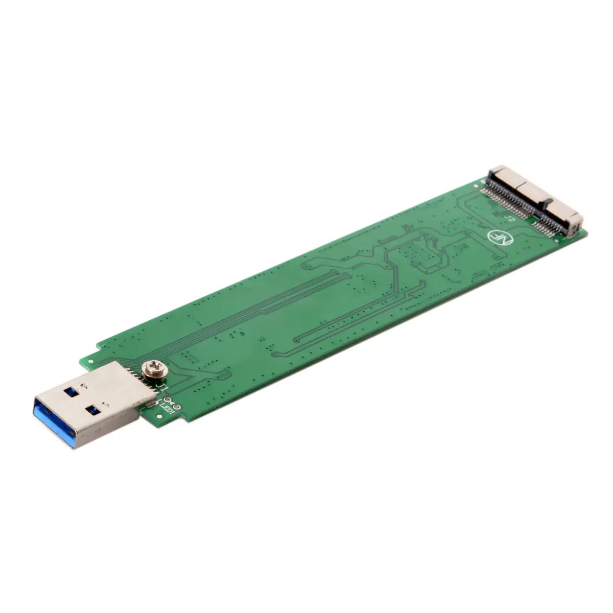 محرك خرطوشة القرص الصلب USB 3.0 ذكر إلى 17 + 7pin SSD HDD لعام 2012 Mac Air A1465 A1466