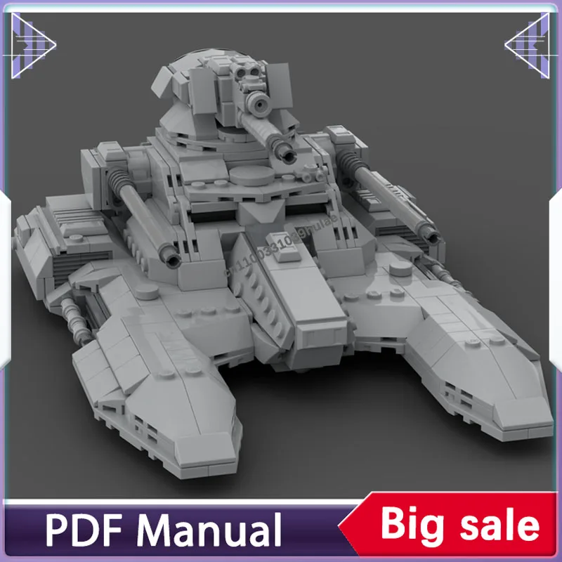 Building blocks set Fractal Sponge 2M Saber V2 space war adults bricks military war spaceship model Christmas gift