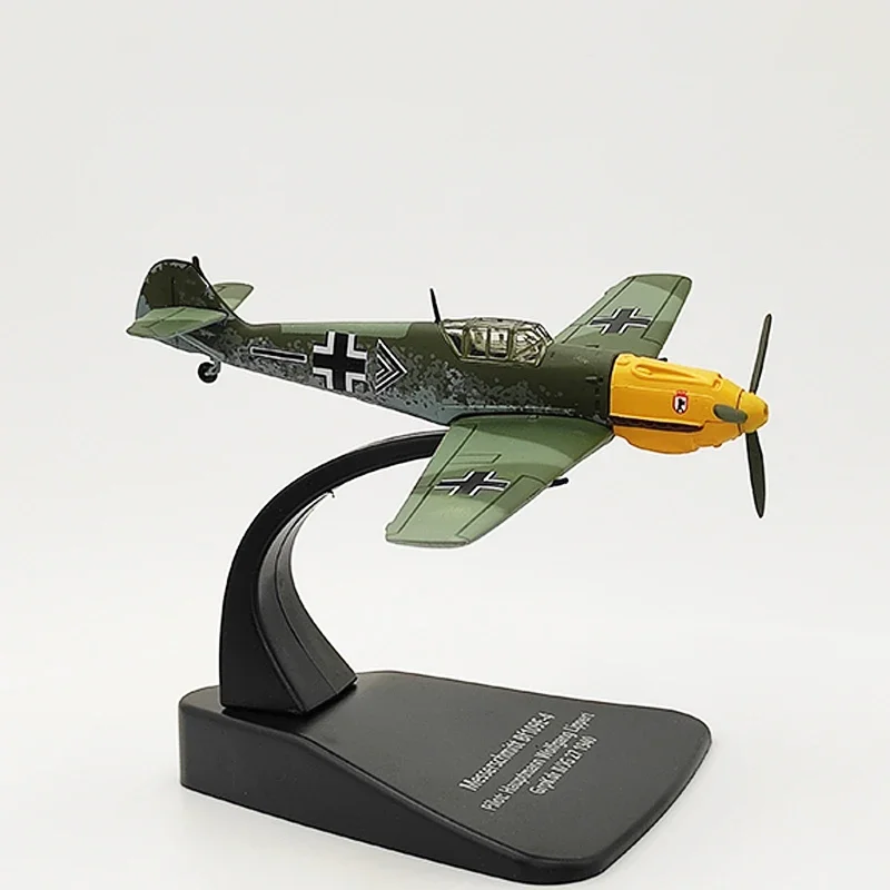 1:72 Scale Messerschmitt Bf109E-4 GrpKdr Ll/JG 27 1940 Fighter Aircraft Model Diecast Alloy Classics Toys Gifts Souvenir Display