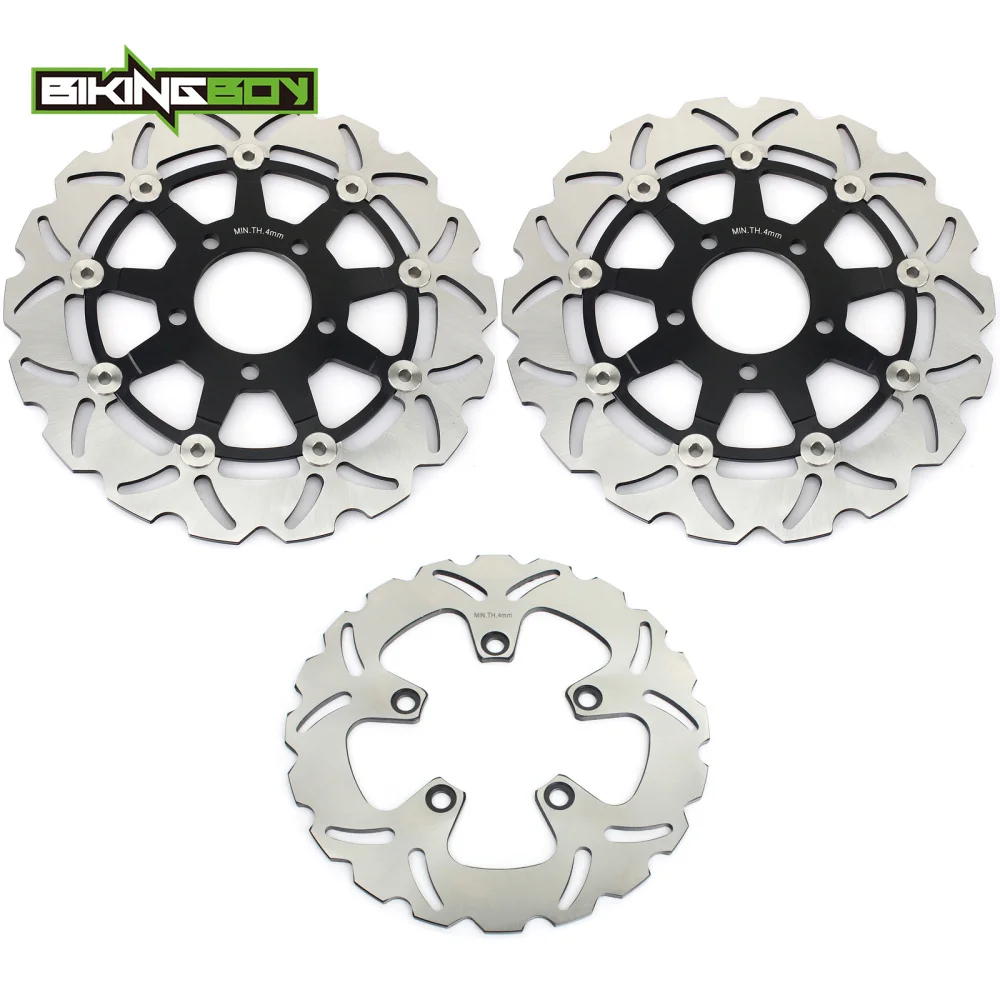 BIKINGBOY For Suzuki Bandit GSF 650 05 06 GSF 650 S GSX750F 04-06 GSX 600 F Katana 2003-2006 Front Rear Brake Discs Disks Rotors