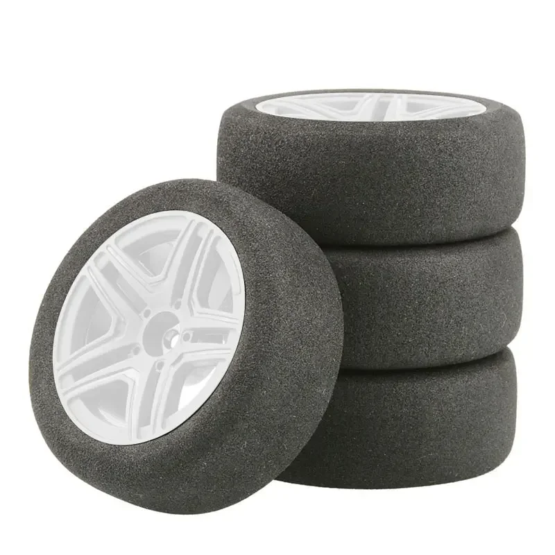 1/10 flat car sponge tire RC tire professional racing HSP 94123 Sakura D4 Tiangong TT02 flat car 6 gradi hub