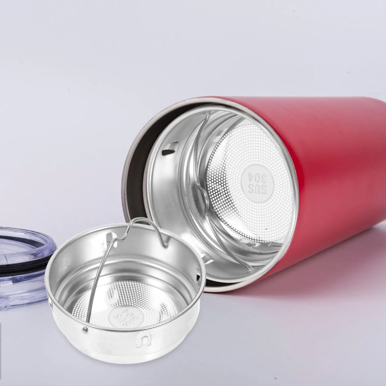 

2 Pcs Tea Drain Filter Strain Mesh Infuser Strainer Maker for Loose Leaf Stainless Steel Filters Fitness