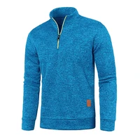 Spring Men Thicker Half Zipper Sweaters Pullover Luxury Knitwear Warm Sweatshirt Turtleneck Autumn Jumpers Coats Male Clothes 2