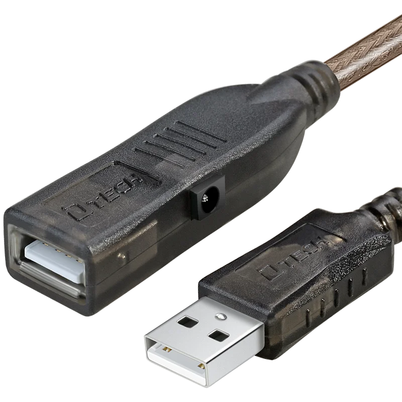 Micro USB 2.0 Extension Cable 3M 5M 10M 15M Fast Charger Nickel Plated DC5V1A USB Cable for Mouse Monitor Scanner