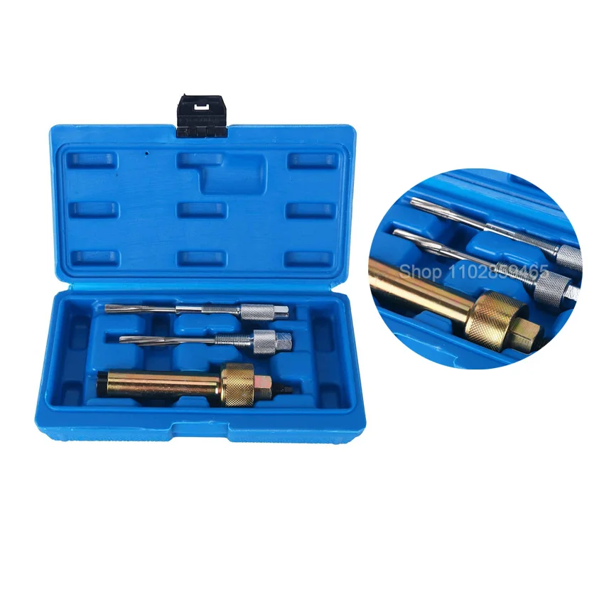 

3Pcs Diesel Glow Plug Puller & Reamer Removal Extractor Kit