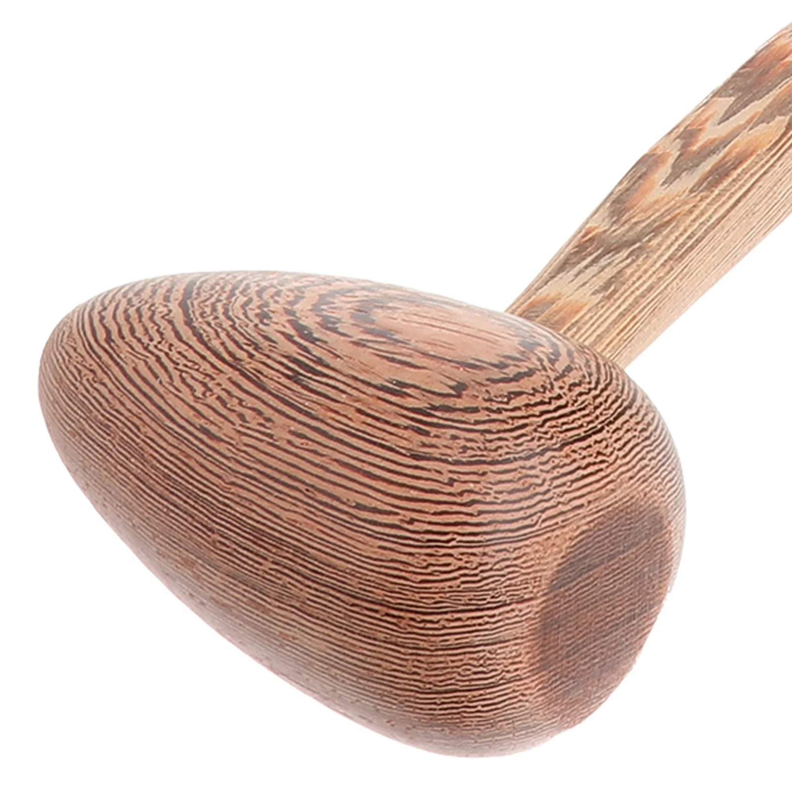 Martillo pequeño de cuerno de Ram, masajeador de espalda de madera para aliviar el dolor muscular, herramienta de masaje de tejido profundo, relajación corporal para oficina, 1 ud.