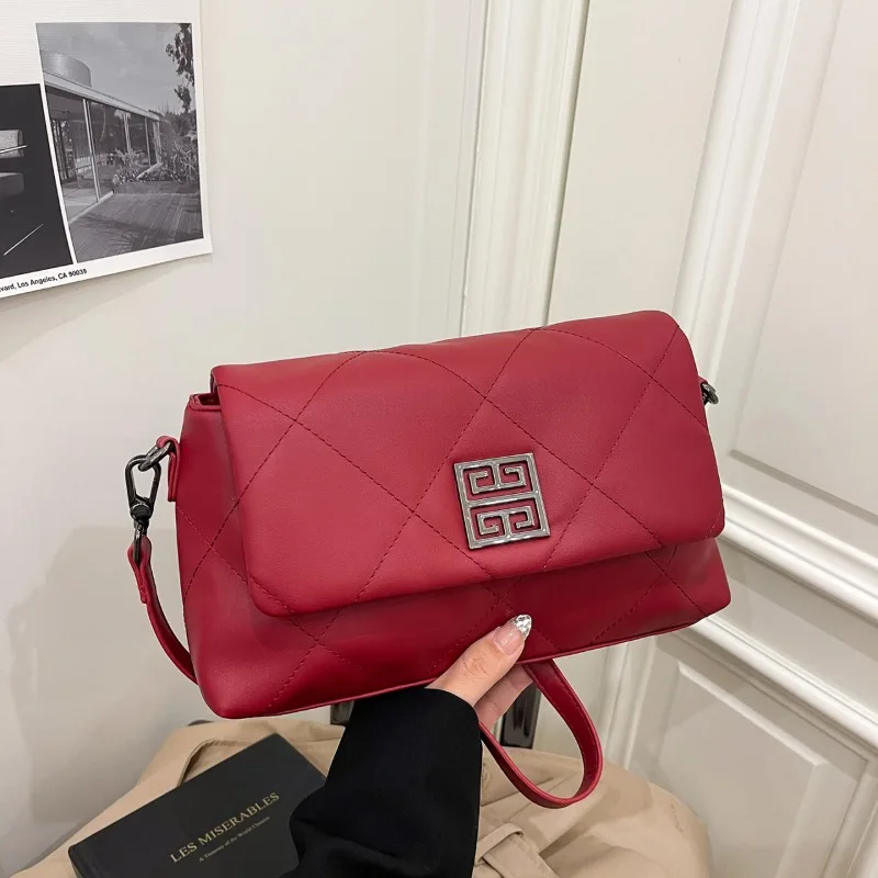 

Luxury Minimalist Vintage Messenger Purse Shopper Bag Commuter Crossbody Handbag Women Stylish