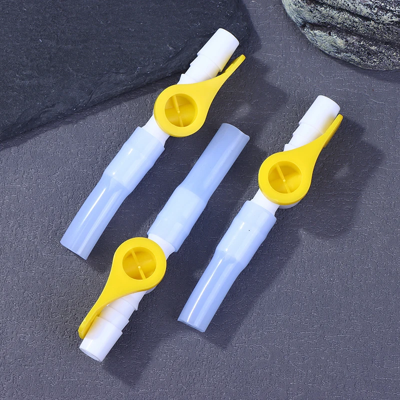 

New Sale 1/2/5pcs Comfort Flow Catheter Valve Two Way Valve - Easy To Use Lever Faucet, Tubes Optimized For Comfort Of Urinatio