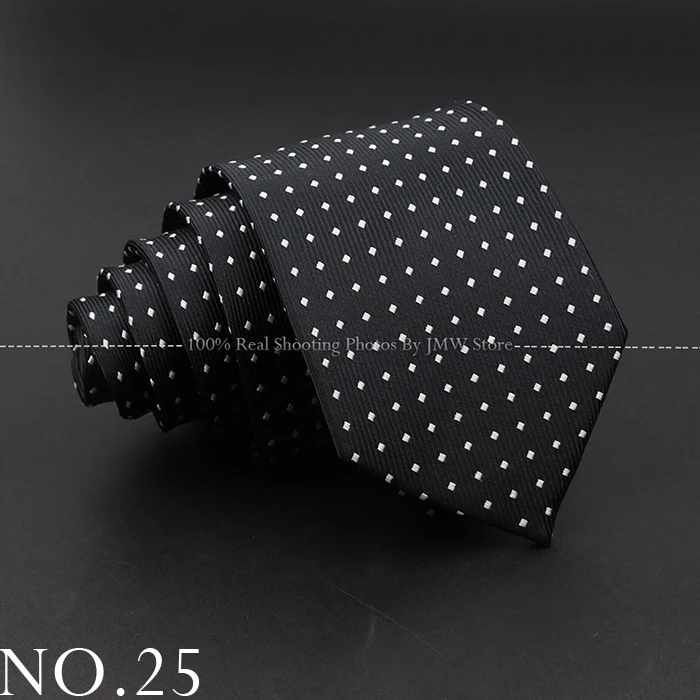 Neue Design Hochzeit Männer Krawatte Schwarz Solide Gestreiften Paisley Blume Krawatten Männer Business Dropshipping Bräutigam Kragen Zubehör Geschenk – Detail 25