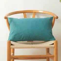 30*50 Waterproof Cushion Cover Breathable Pillow Cover For Sofa Japan Style Simple Funda Cojin Home Decor Living Room Pillowcase
