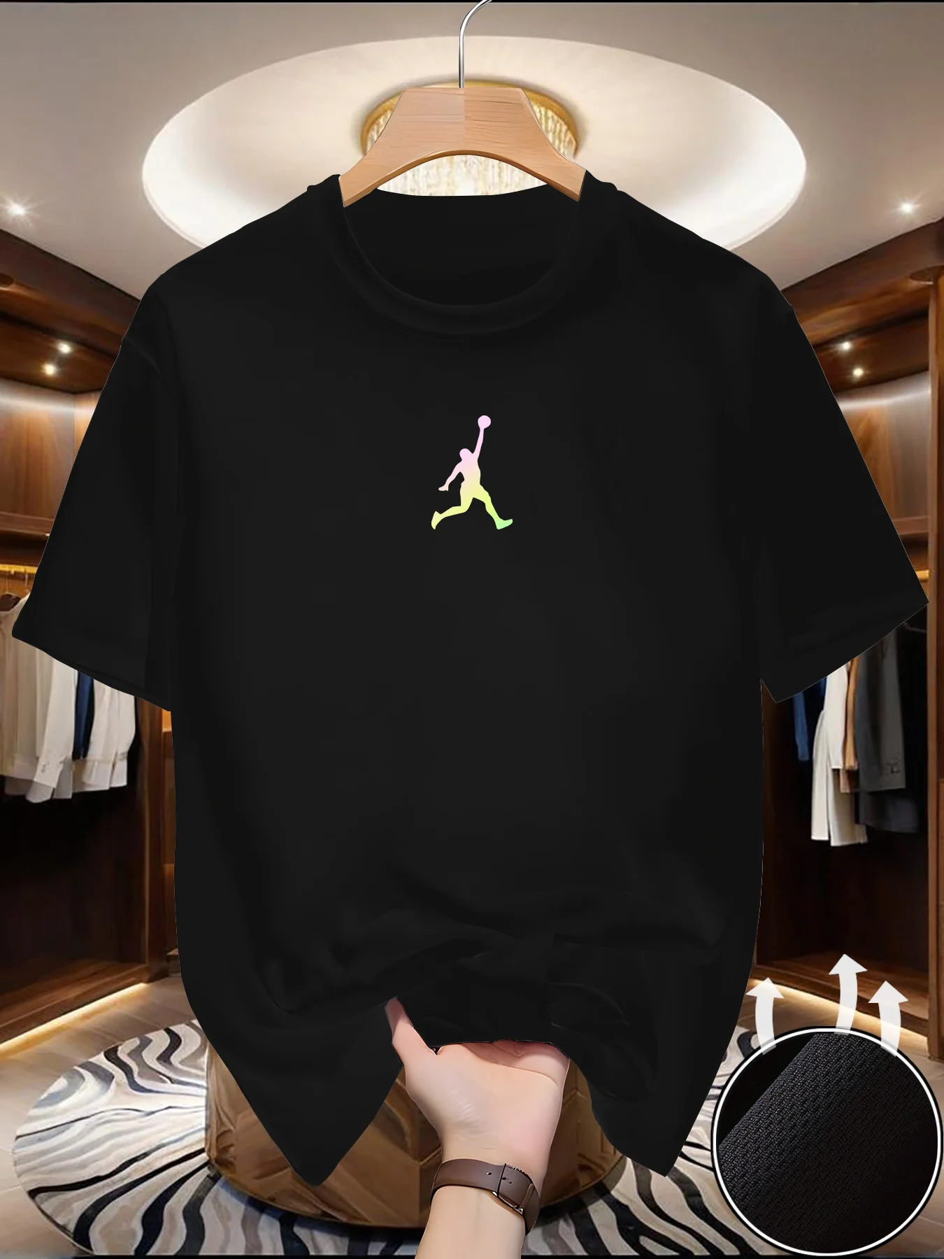 Street Fashion Shanghai - T-shirt da uomo estiva di alta