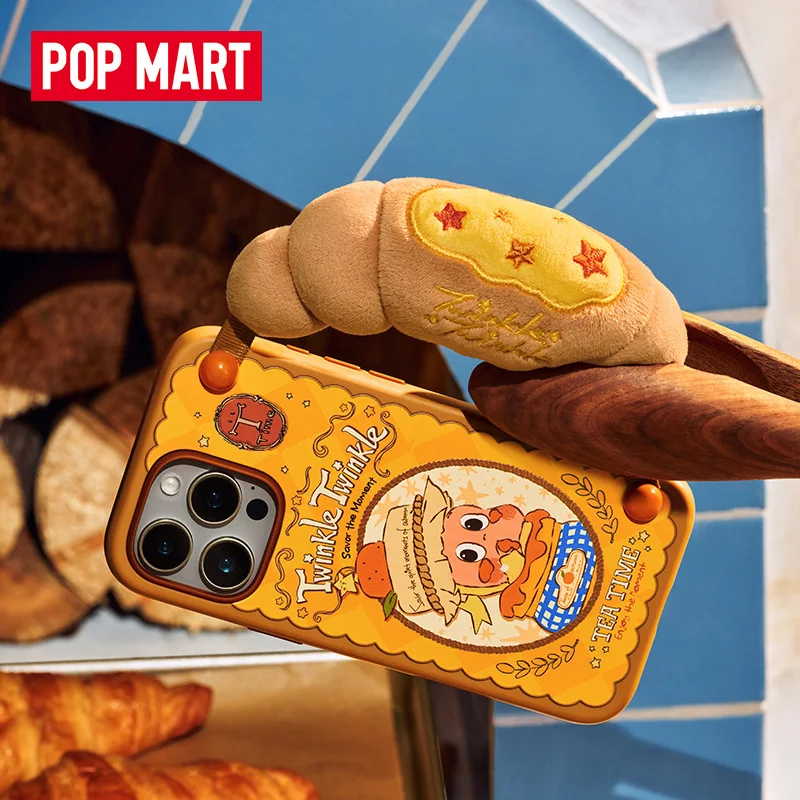 Echte POP MART Twinkle Twinkle SAVOR THE MOMENT Serie Handyhülle Trendiges Spielzeug Handyhülle Ornament Figur Weihnachtsgeschenke