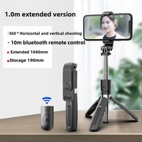 TOKQI Multifunctional Mobile Phone Holder L02 Integrated Bluetooth Remote Control Live Broadcast Photography Stand Universal