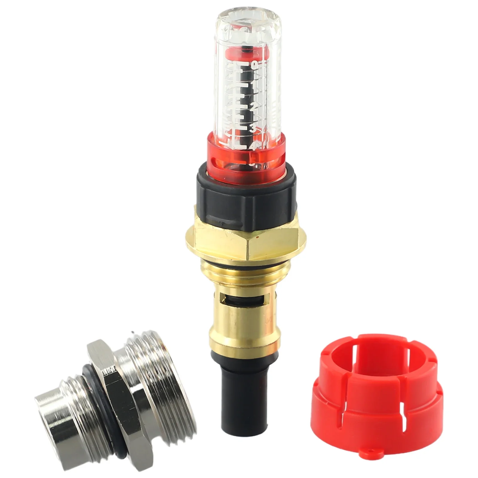 Regulador do Medidor de Fluxo para Água Radiante Abs Durável e Acessório de Latão Refrigeração e ar Dn25 Dispositivo Novo