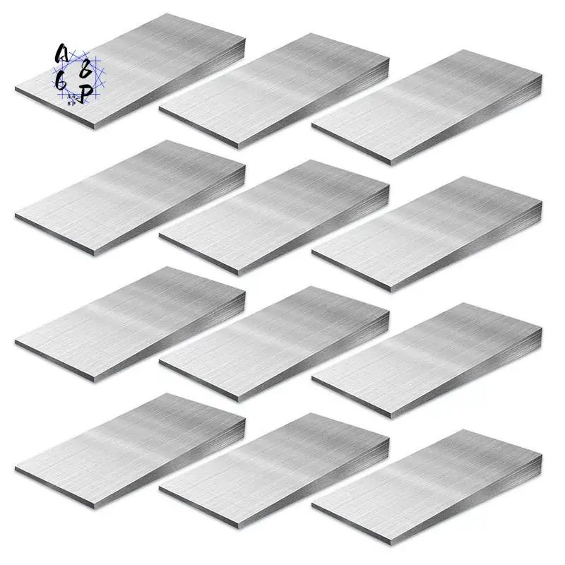 

A68P-12-Pack MUXHEL Steel Flange Wedges, 4X2 Inch Triangle Metal Shims For Lathes And Welding Machines