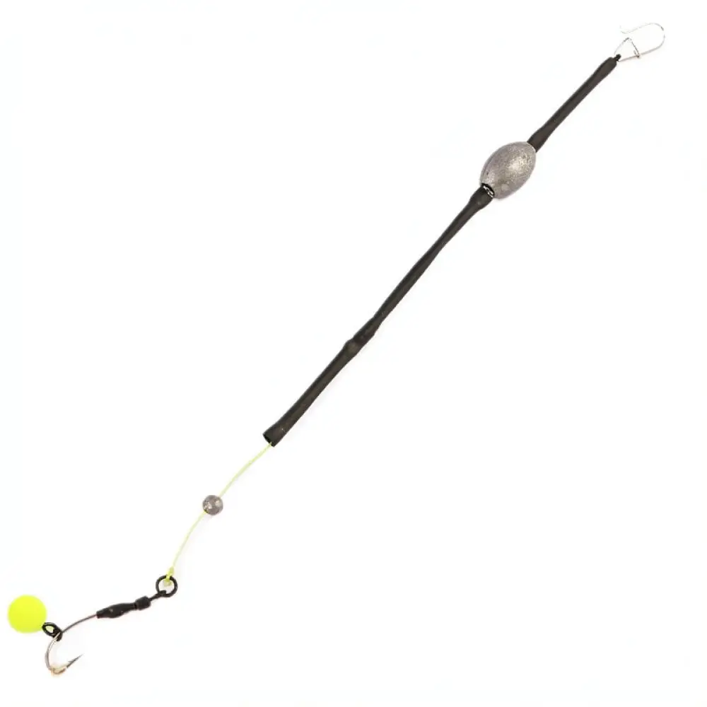 Carp Fishing Hook Set Anti Tangle Floating Bead Design High Carbon Steel Terminal Tackle For Lake Fishing