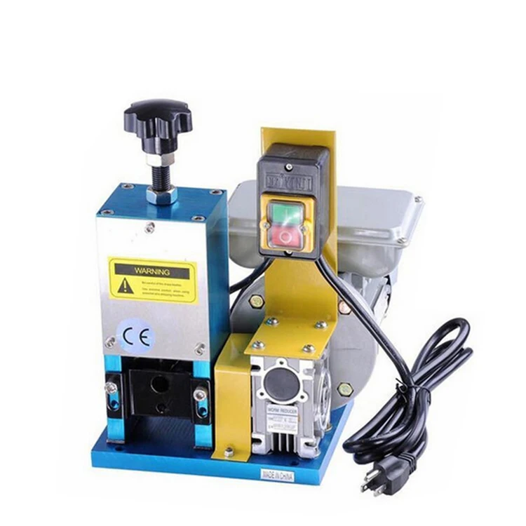 

Маленькая электрическая высококачественная машина для очистки медного лома кабеля, автоматическая 025 м, 1,5-25 мм, 0,18 кВт, машина для зачистки проводов