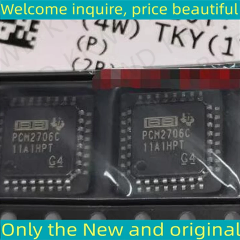 5PCS   PCM2706C  New and Original Chip IC PCM2706CPJT PCM2706PJT PCM2706  TQFP32